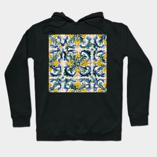 Italian Majolica Tile 2 Hoodie